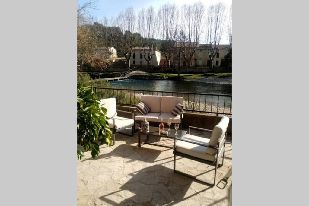 Character Filled House Overlooking The River Cesse Bize-Minervois Dış mekan fotoğraf